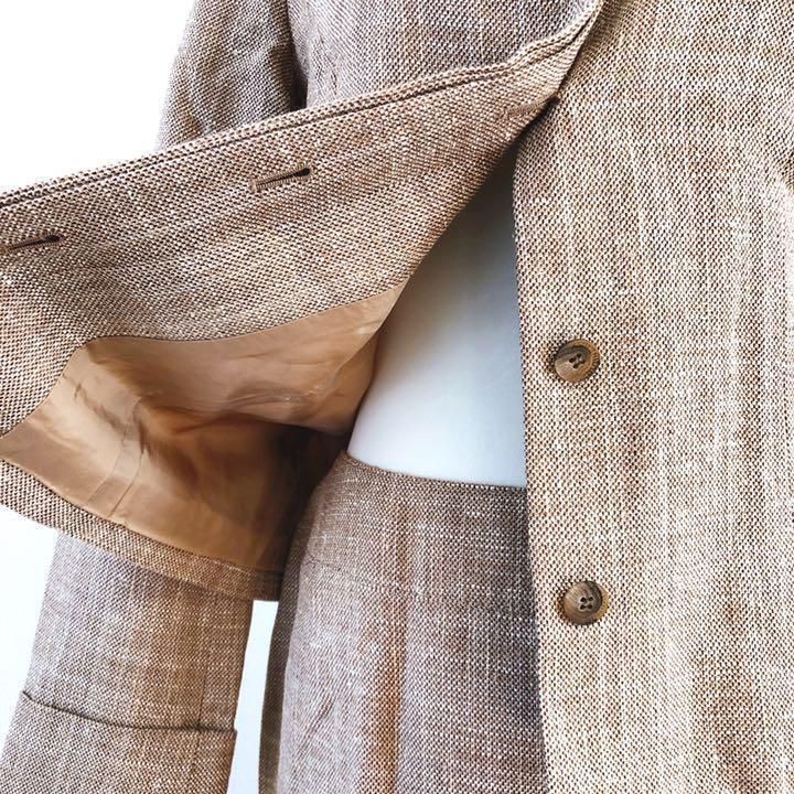 極美品】BURBERRYバーバリーロンドン セットアップ スカート 高級