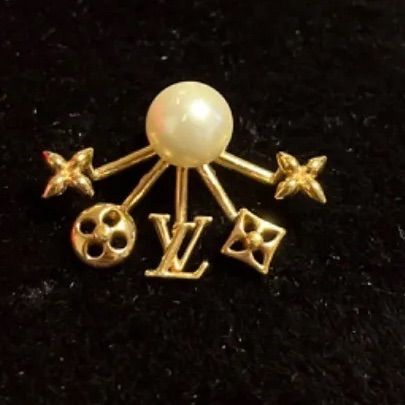 最終値下げ⭐︎ルイヴィトン ピアス クルーザー シグネチャー パール風 最終値下げ⭐︎ルイヴィトン ピアス クルーザー シグネチャー