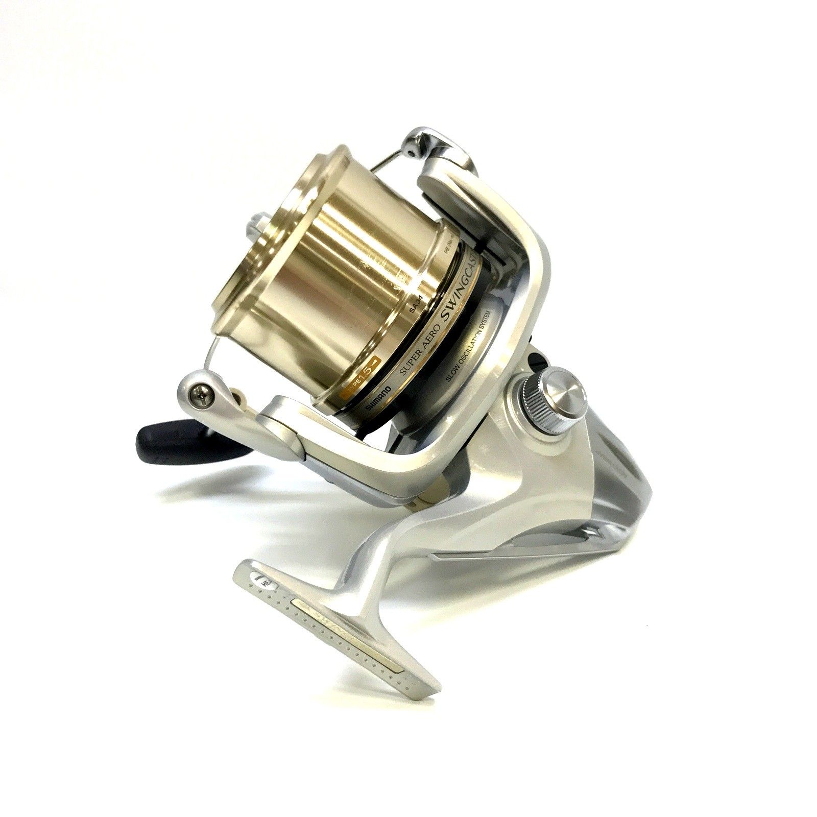 SHIMANOスーパーエアロ スウィングキャストX T スピニングリールSA34 シマノ スーパーエアロ スイングキャスト XT 替スプール付き ΨΨSHIMANO