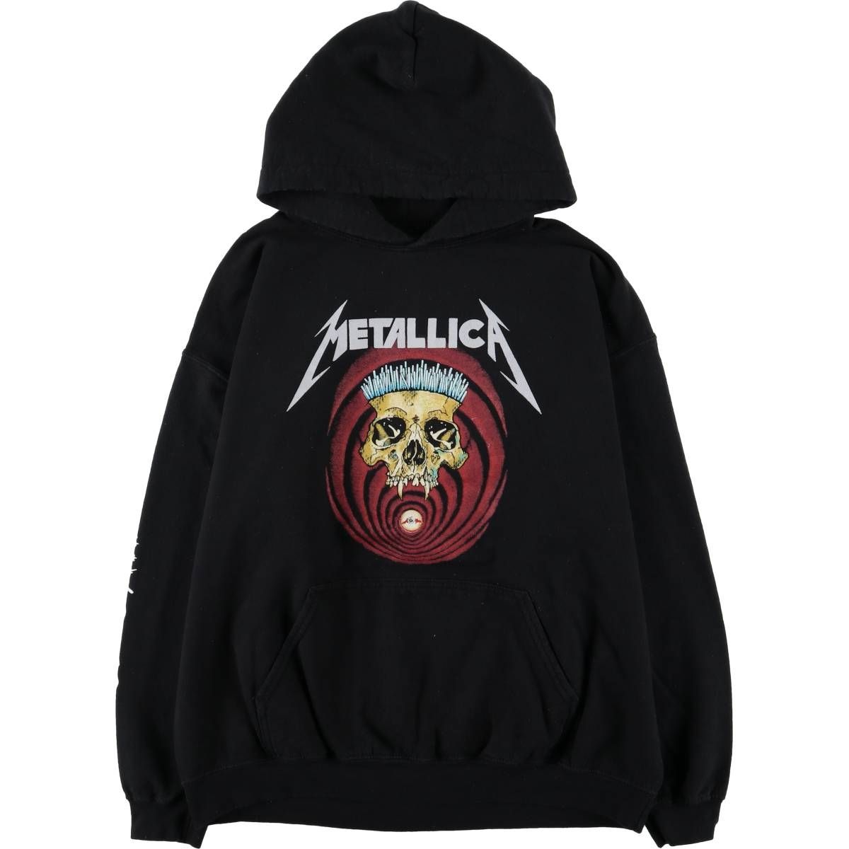 古着 METALLICA メタリカ ドクロ柄 スカル柄 バンド スウェット