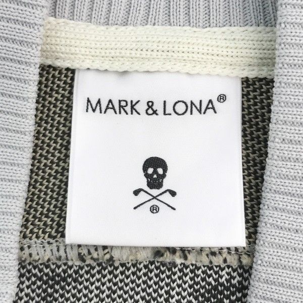 MARK&LONA ニットジャケット　サイズ46 M MARK&LONA マークアンドロナ 2022年モデル ニット ジップ