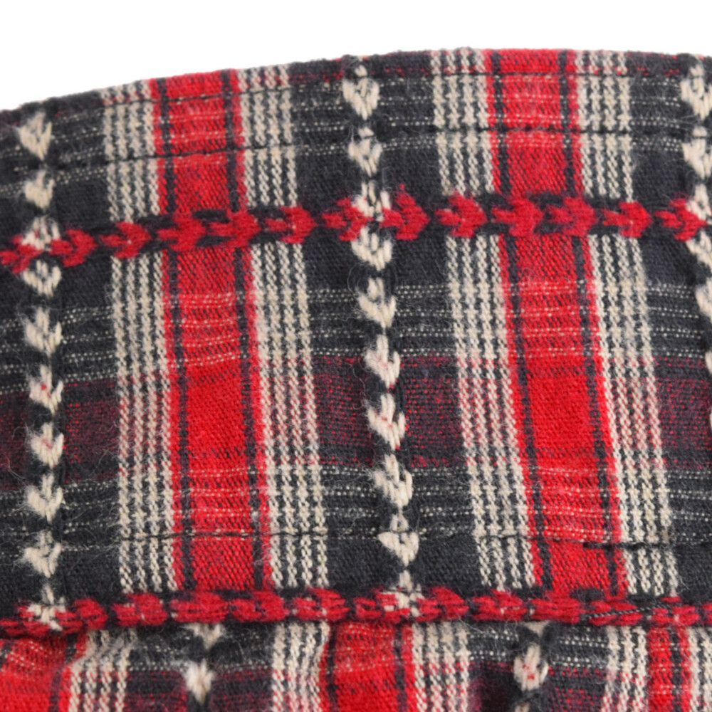 【Off White】チェック柄フード付きジップアップジャケット Off White】チェック柄フード付きジップアップジャケット 【公式通販】