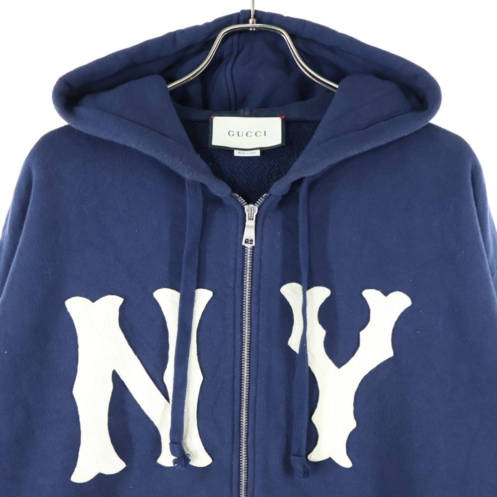 GUCCI (グッチ) 18AW ×MLB NY ニューヨーク ヤンキース フロント刺繍