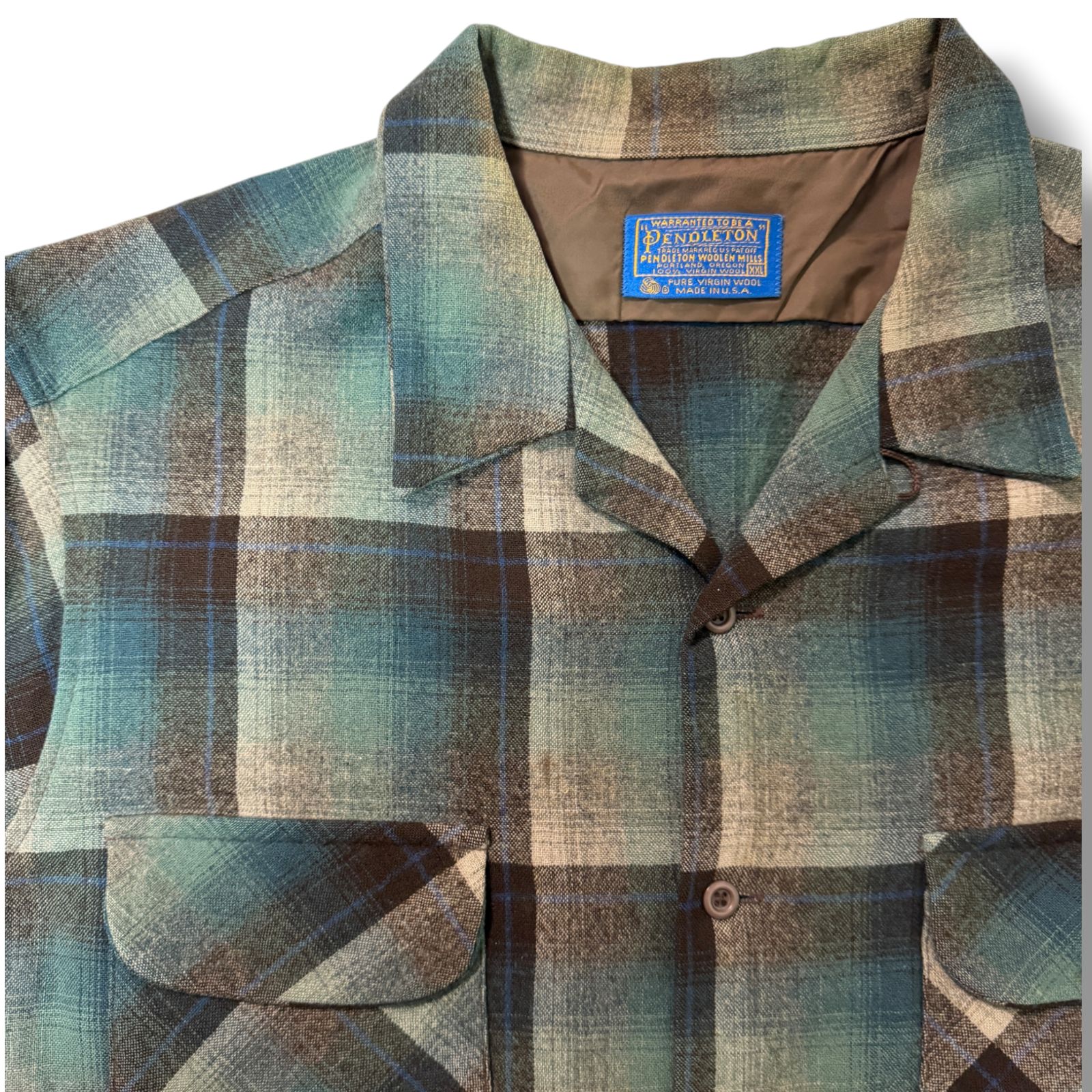 70s PENDLETON XL ボードシャツ ヴィンテージ ペンドルトン 70s】PENDLETON ペンドルトン ボードシャツ ビンテージ XL メンズ