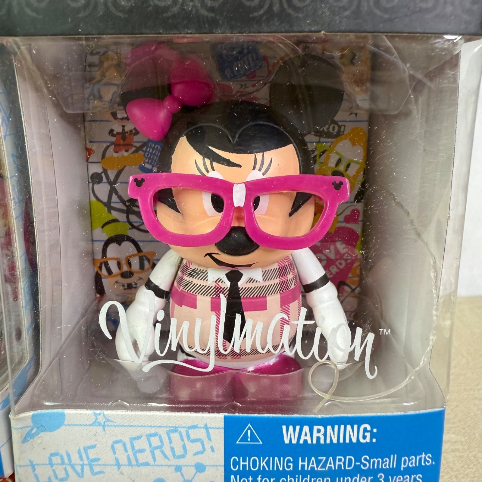 ディズニー、バイナルメーション（白黒ミニー、ドナルド） 未開封】Vinylmation バイナルメーション ディズニー ミッキー ミニー