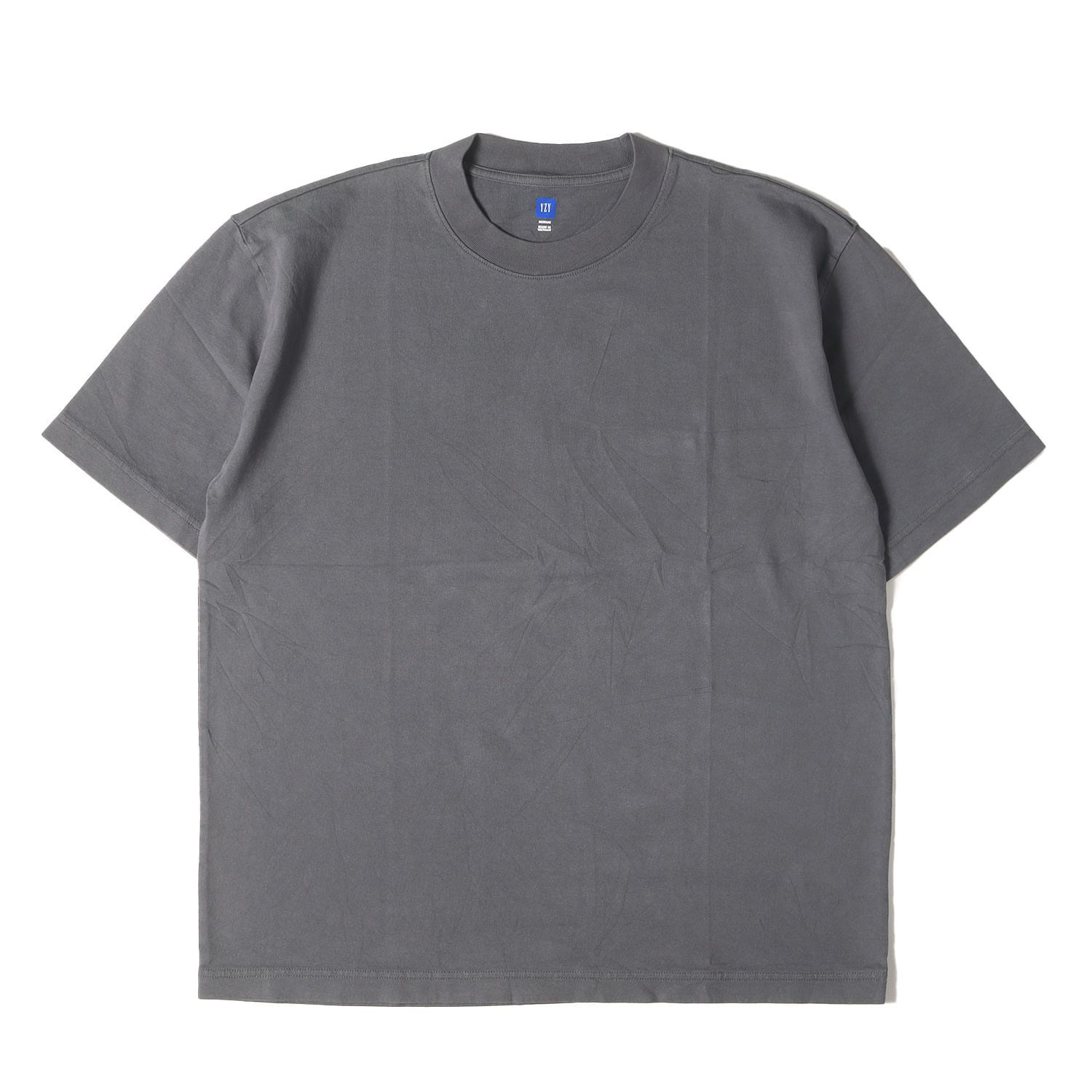 YEEZY イージー Tシャツ サイズ:M / GAP クルーネック Tシャツ / グレー / トップス カットソー 半袖【メンズ】【中古】【K4503】 YEEZY イージー Tシャツ サイズ:M / GAP クルーネック Tシャツ