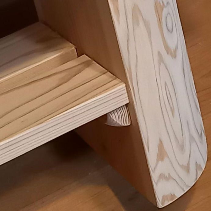 棚付き| 天然木