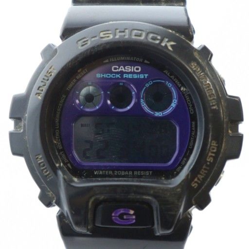 カシオジーショック CASIO G-SHOCK DW-6900MF 腕時計 ウォッチ クォーツ デジタル デイト カレンダー付き 黒 ブラック MQ GY18