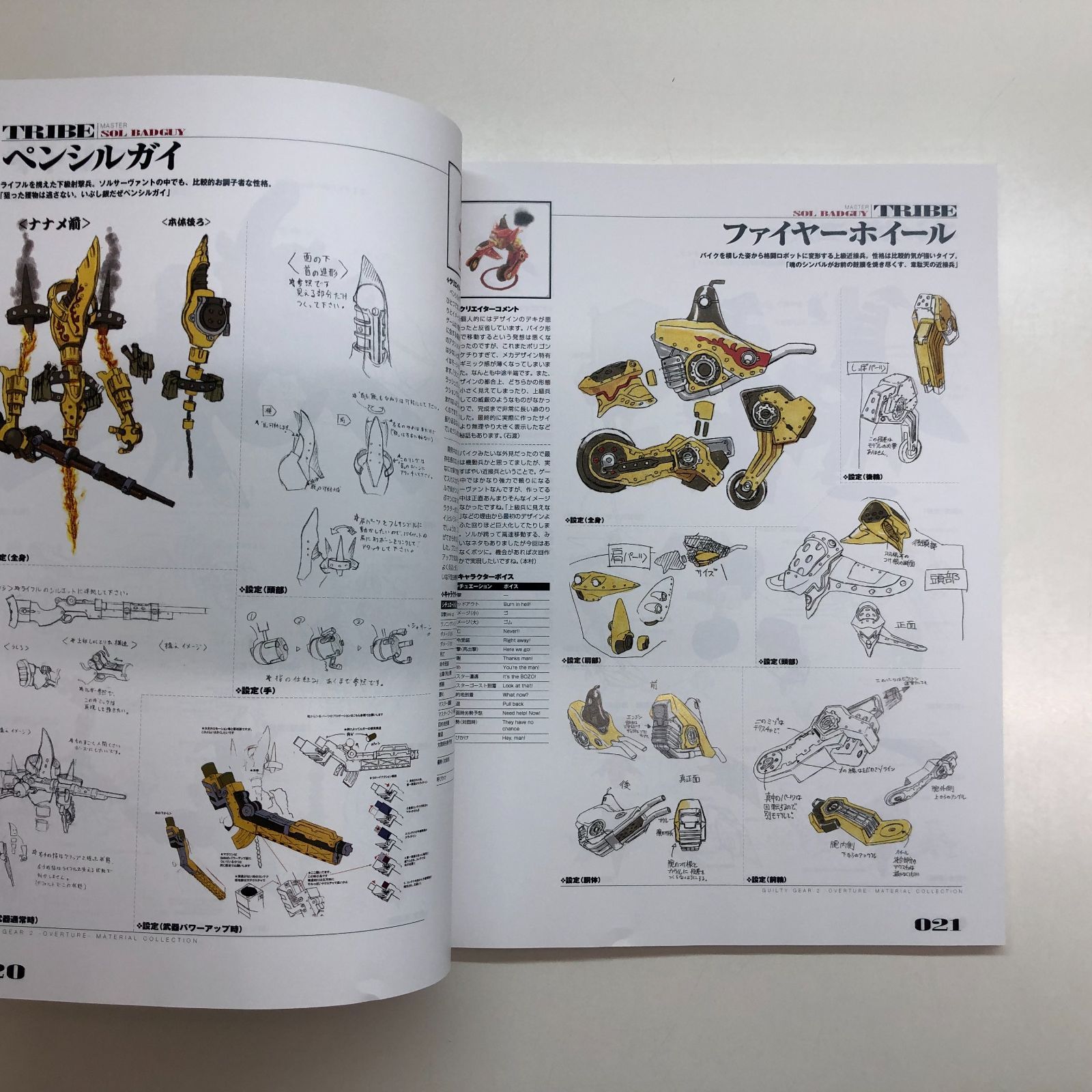 ギルティギア2 オーヴァチュア 設定資料集 <<D-3-M2496 - メルカリ