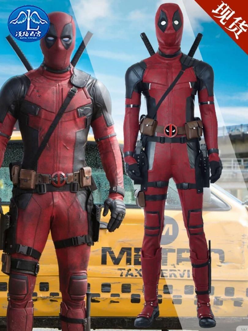 デッドプール コスプレ マスク 靴付き フルセット