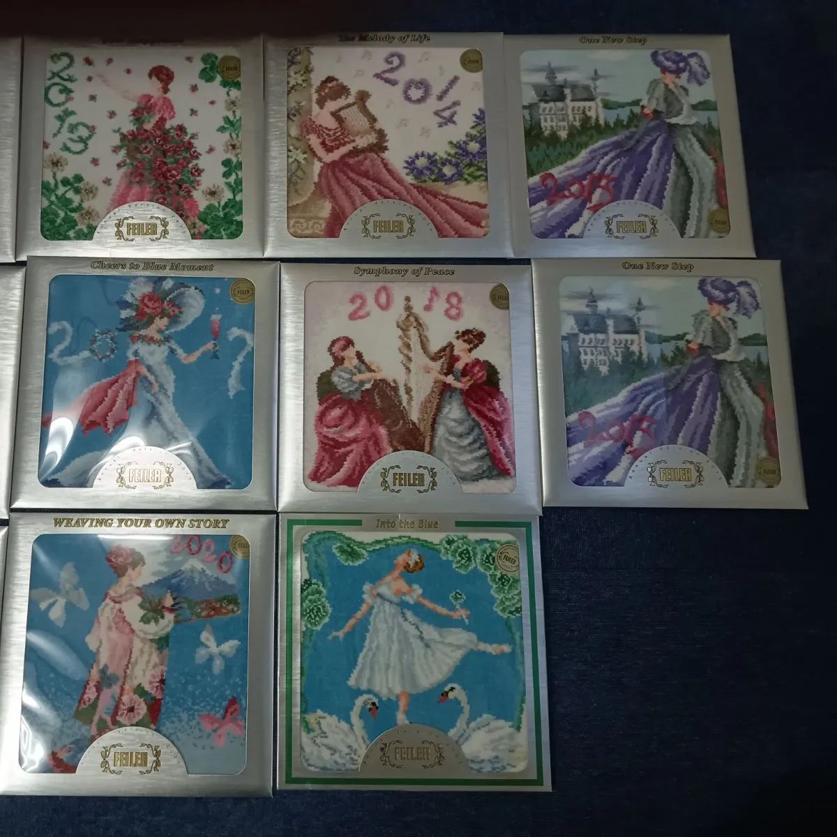 ♥品 FEILER イヤータオル 11枚セット ハンカチ き フェイラー