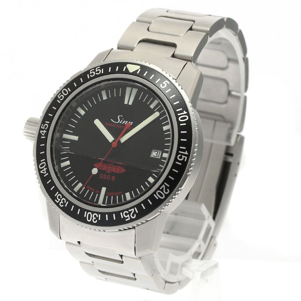 ジャンクジン Sinn 403.EZM2.GSG9 ダイバーズウオッチ デイト クォーツ