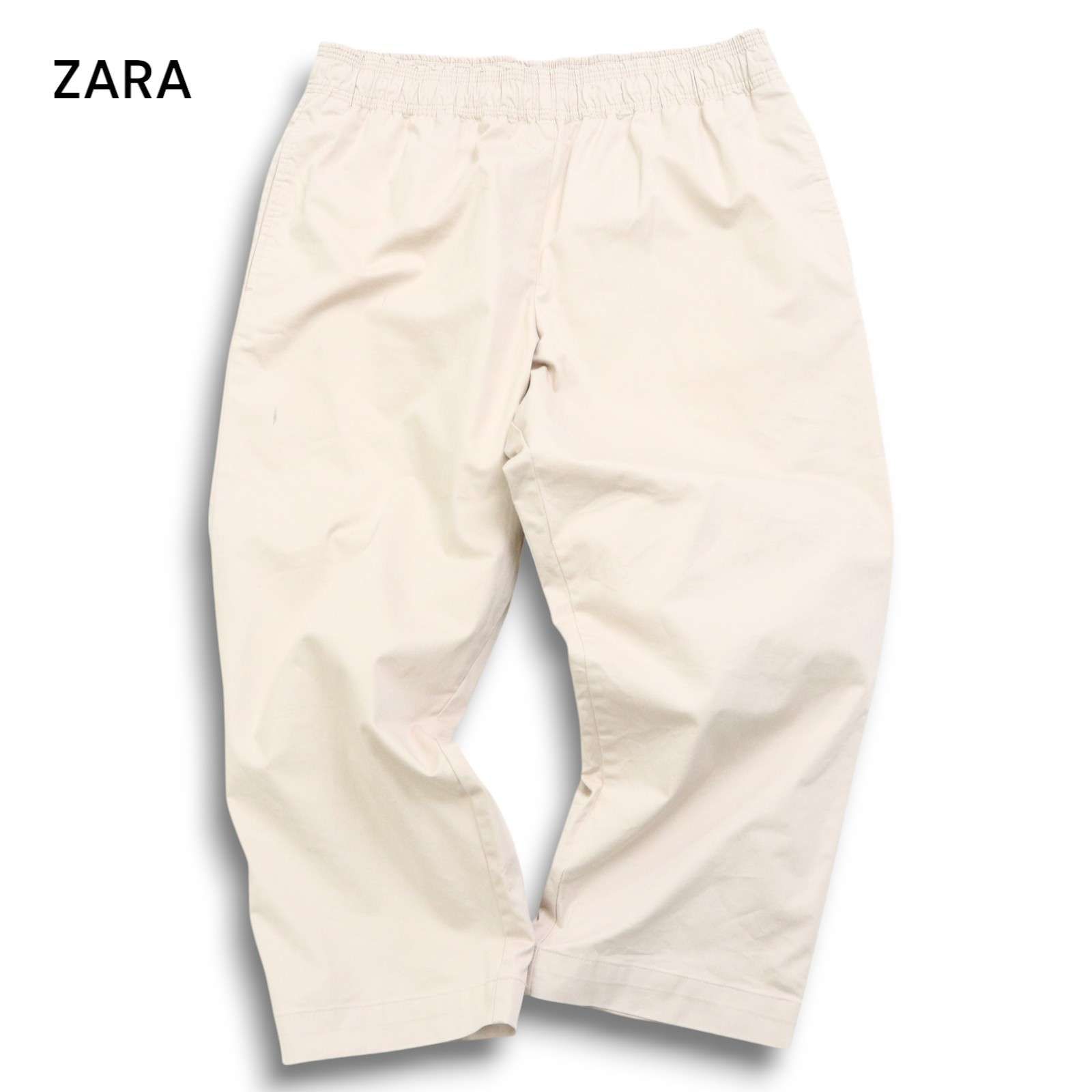 ☆ドイツ発*ZARA*新作*シルクイージーパンツ/BEIGE☆ ZARA - 新品未使用 ZARA パンツ ピンク イージーパンツ ワイド