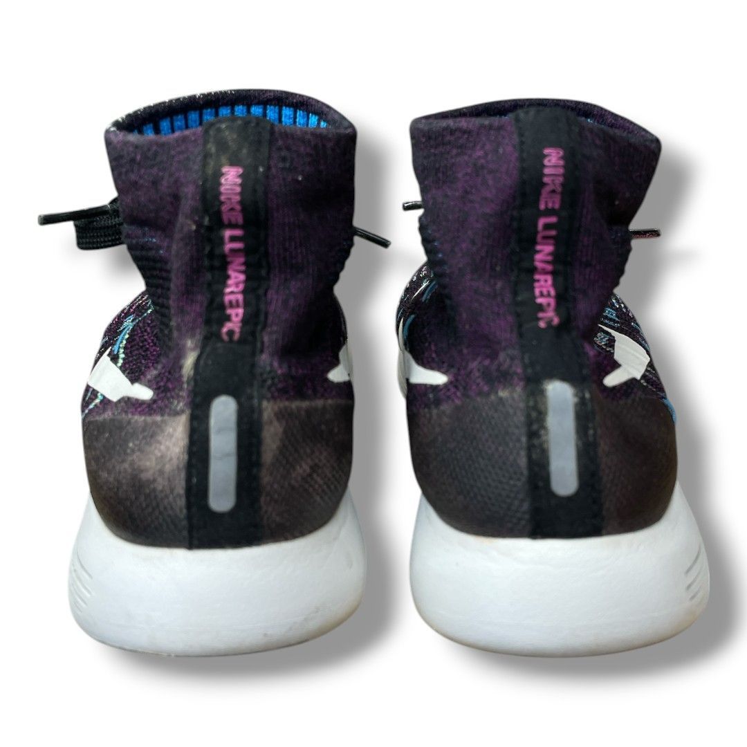 lunarepic nike ナイキ フライニット 紫 パープル スニーカー