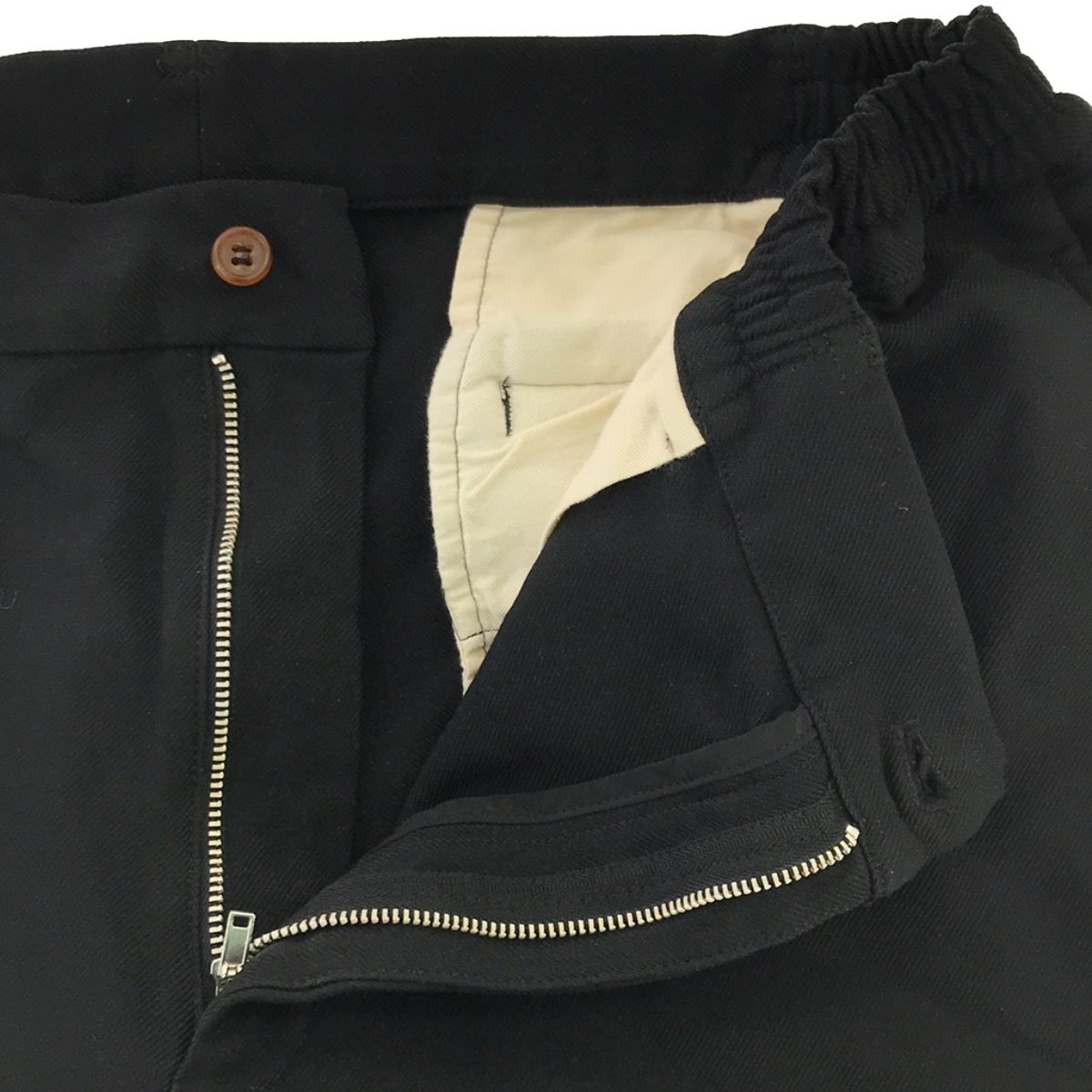 コムデギャルソン HOMME DEUX パンツM ブラック ポリ縮 ワークパンツ COMME des GARCONS HOMME DEUX コム デ ギャルソン オム ドゥ