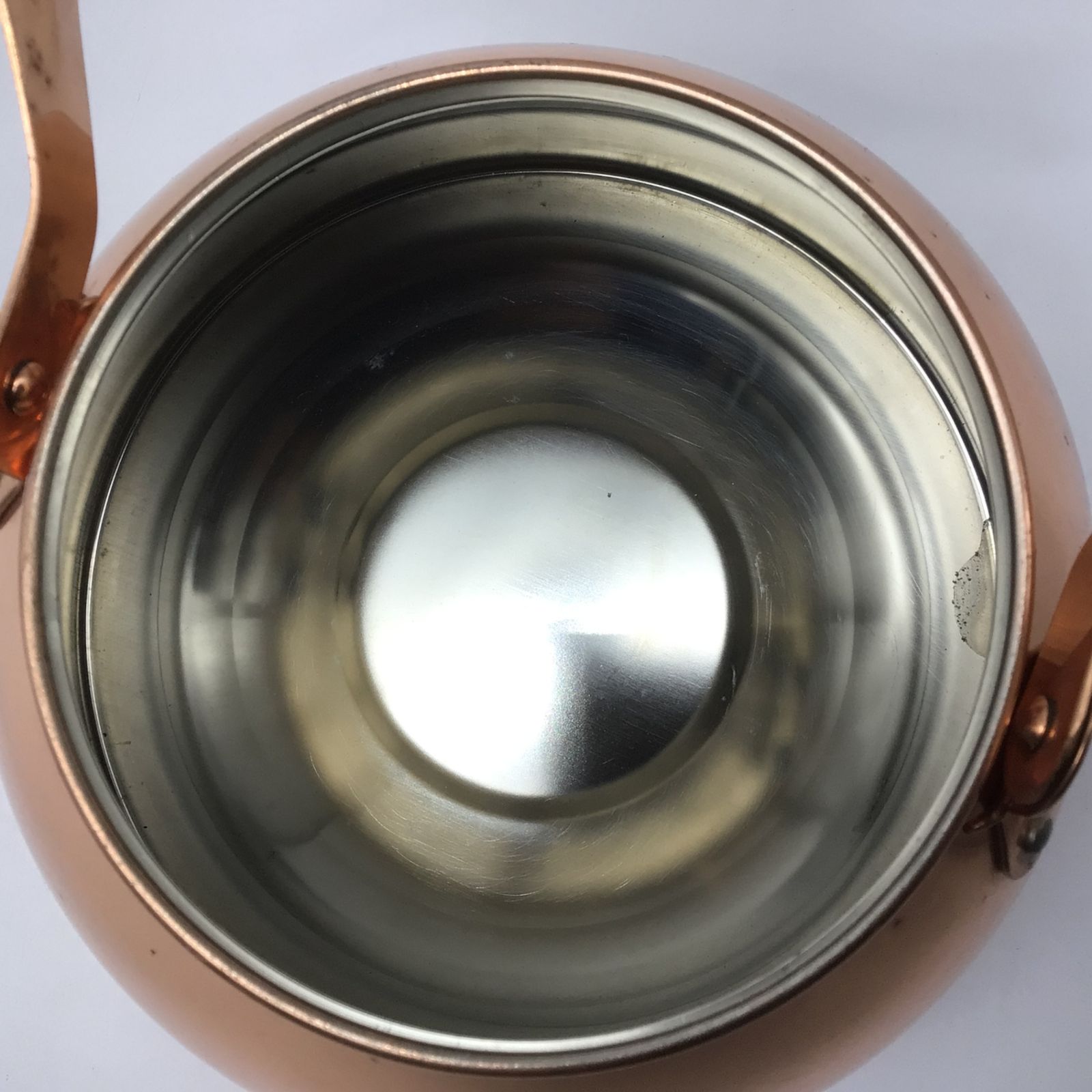 未使用？ 昭和レトロ ヴィンテージ 銅銀製 やかん(水さし) VINTAGE ≫スイス製 60-70s ヴィンテージ*STOCKLI NETSTAL*古い