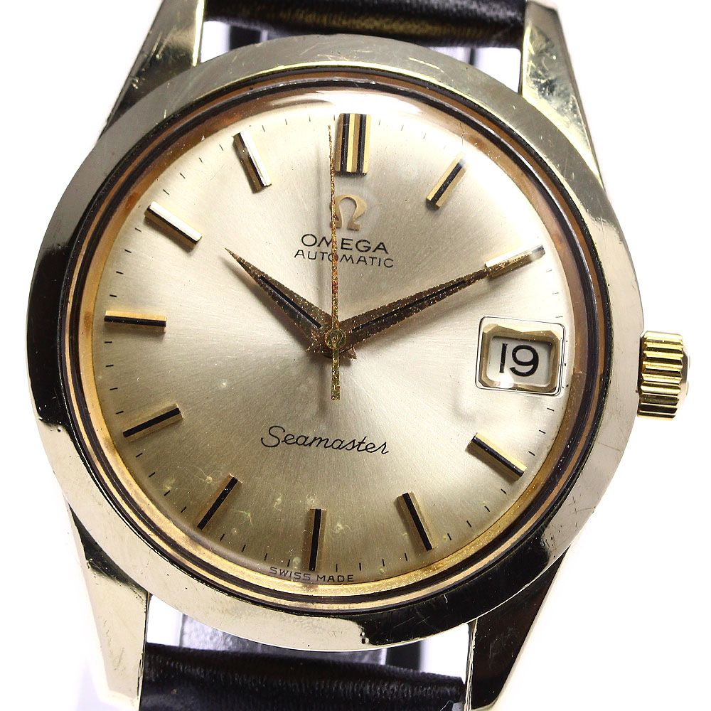 オメガ OMEGA 166.010 シーマスター Cal.565 デイト 自動巻き メンズ_695861 中古ブランド腕時計専門☆CLOSER  メルカリ