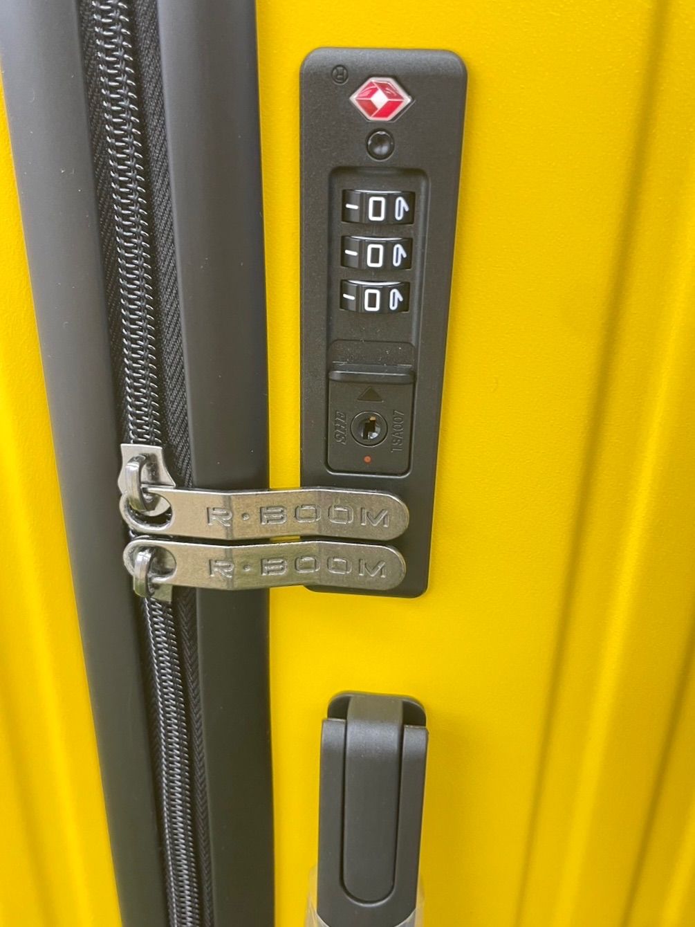 公式 【R-BOX】Mサイズ 多機能キャリーケース イエロー 軽量Lサイズ
