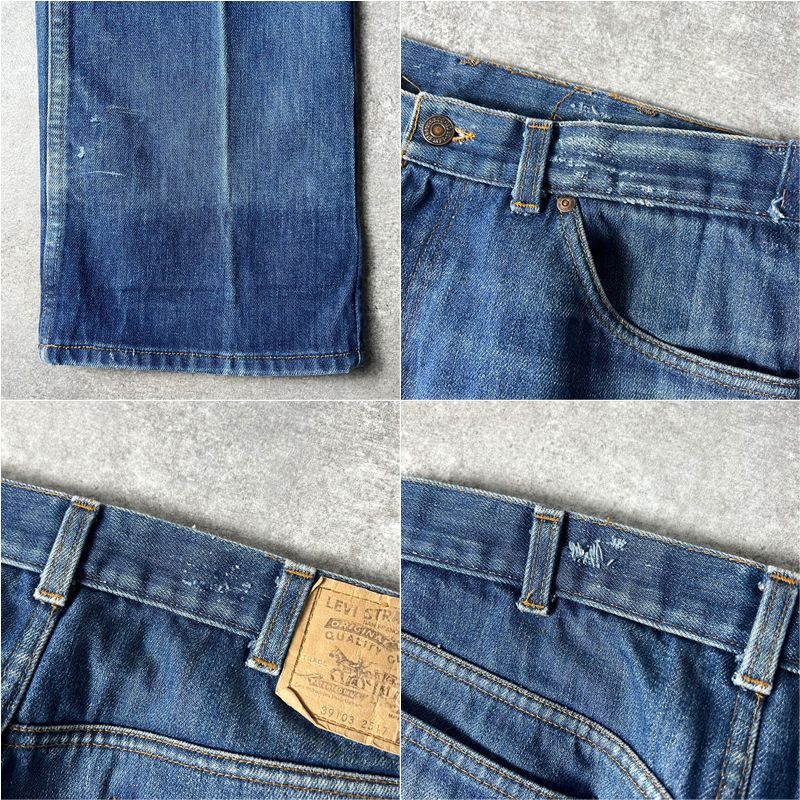 オリンピック 限定 80s USA製 Levis 39103 2517 ライナー付き フレア