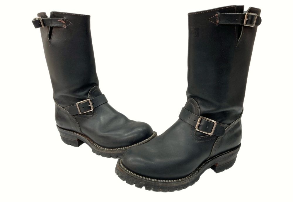WESCO ウエスコ エンジニアブーツ 7700100 ブラック 8 1/2 WESCO（ファッション） ウェスコ Wesco #7700100 エンジニア