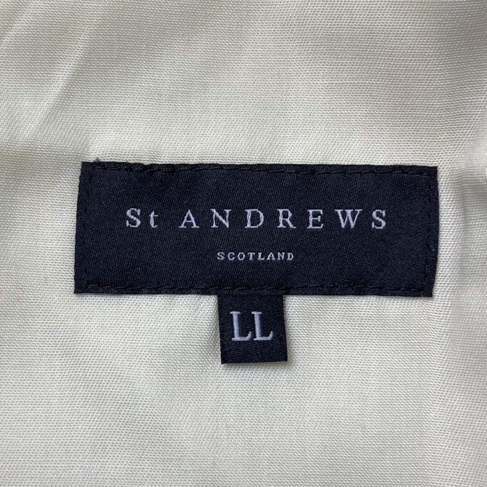 サイズ：LL ST ANDREWS セントアンドリュース  ストレッチパンツ 総柄 グレー系 [240101496631] ゴルフウェア メンズ ストスト ST ANDREWS(セントアンドリュース) パンツ｜中古ゴルフウェア