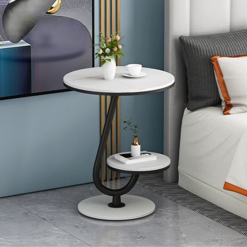 アーバンモダン テーブル リビング サイド ソファー ナイト コーヒー 花台 机 サイドテーブル ソファテーブル おしゃれ ナイトテーブル コンセント