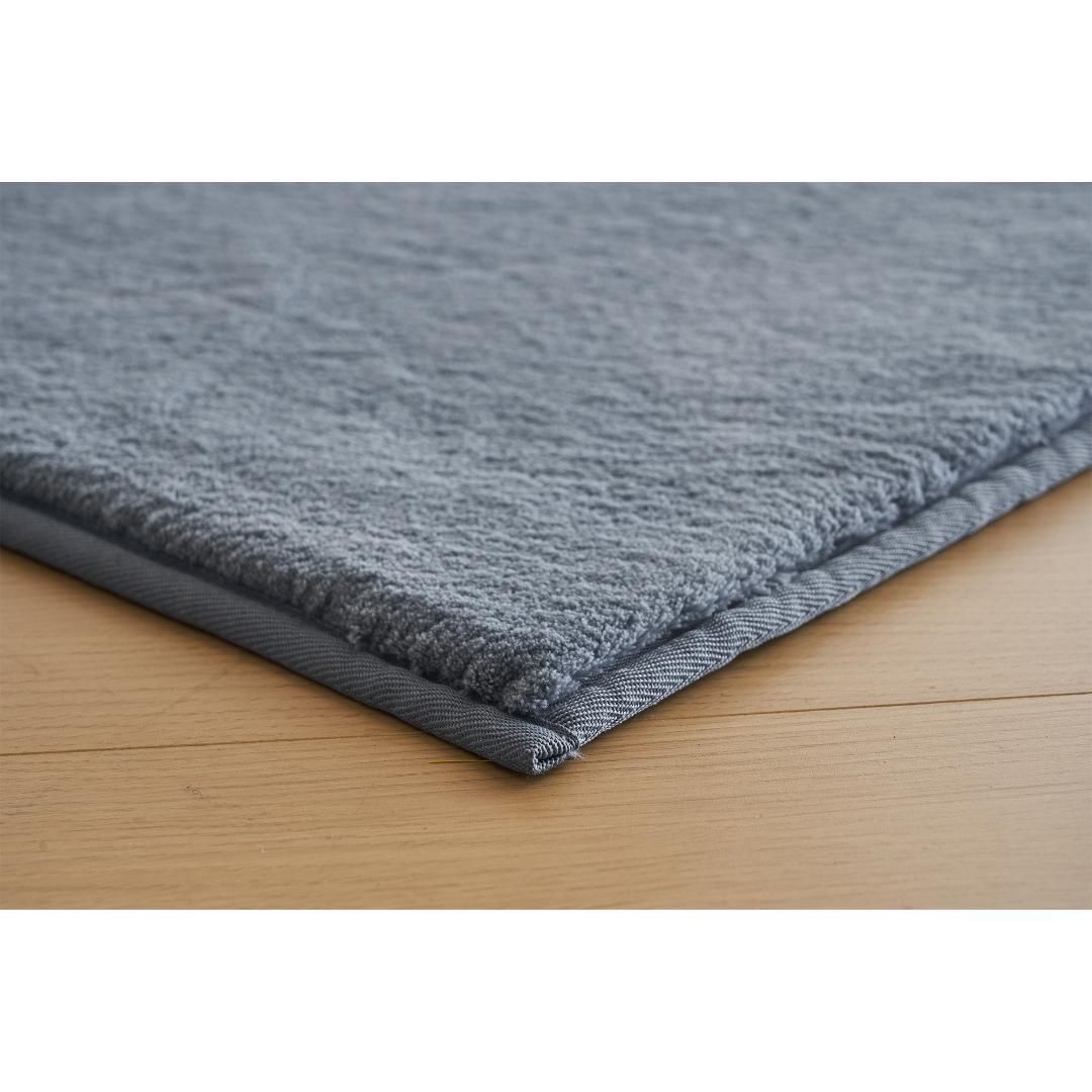 ラグ 洗える 北欧 ダウンリンク 200×200cm 滑り止め ホットカーペット