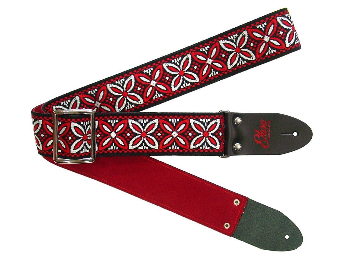 Elara Straps Kraneia Red Ultrasuede