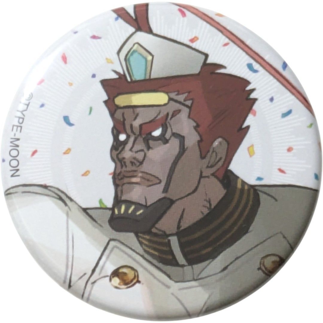 送料無料 24時間以内発送 未使用 呂布奉先 ワダアルコ展 缶バッジ