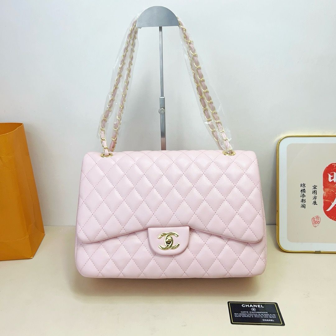 極美品シャネル3点セットコンボパック✨ピンクCHANEL シャネル ショルダーバッグクロスボディバッグハンドバッグウォレットチェーンバッグ3点セットコンボパック