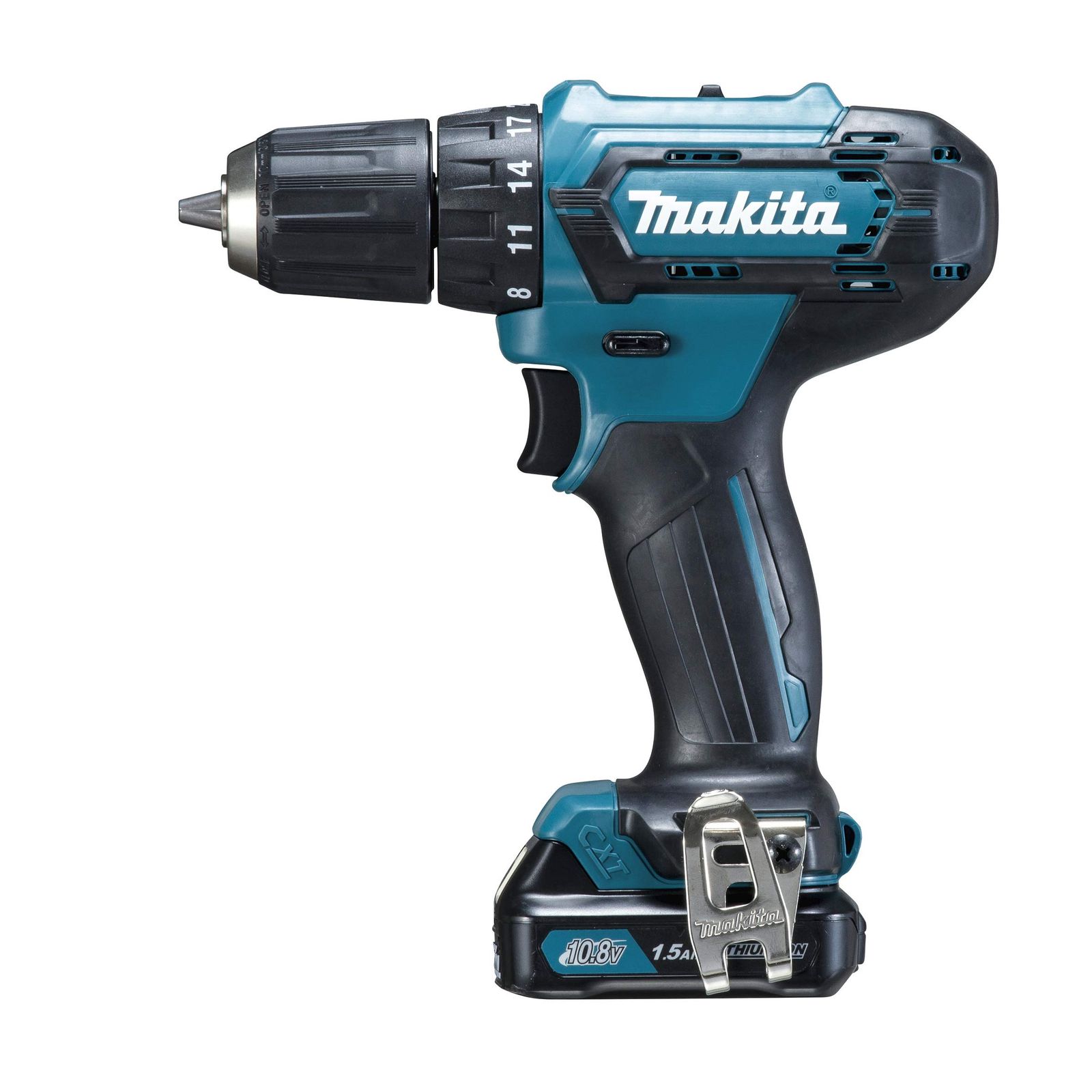 マキタ Makita 充電式ドライバドリル 10.8V1.5Ah バッテリ 充電器 ツールバッグ付 DF333DSHS