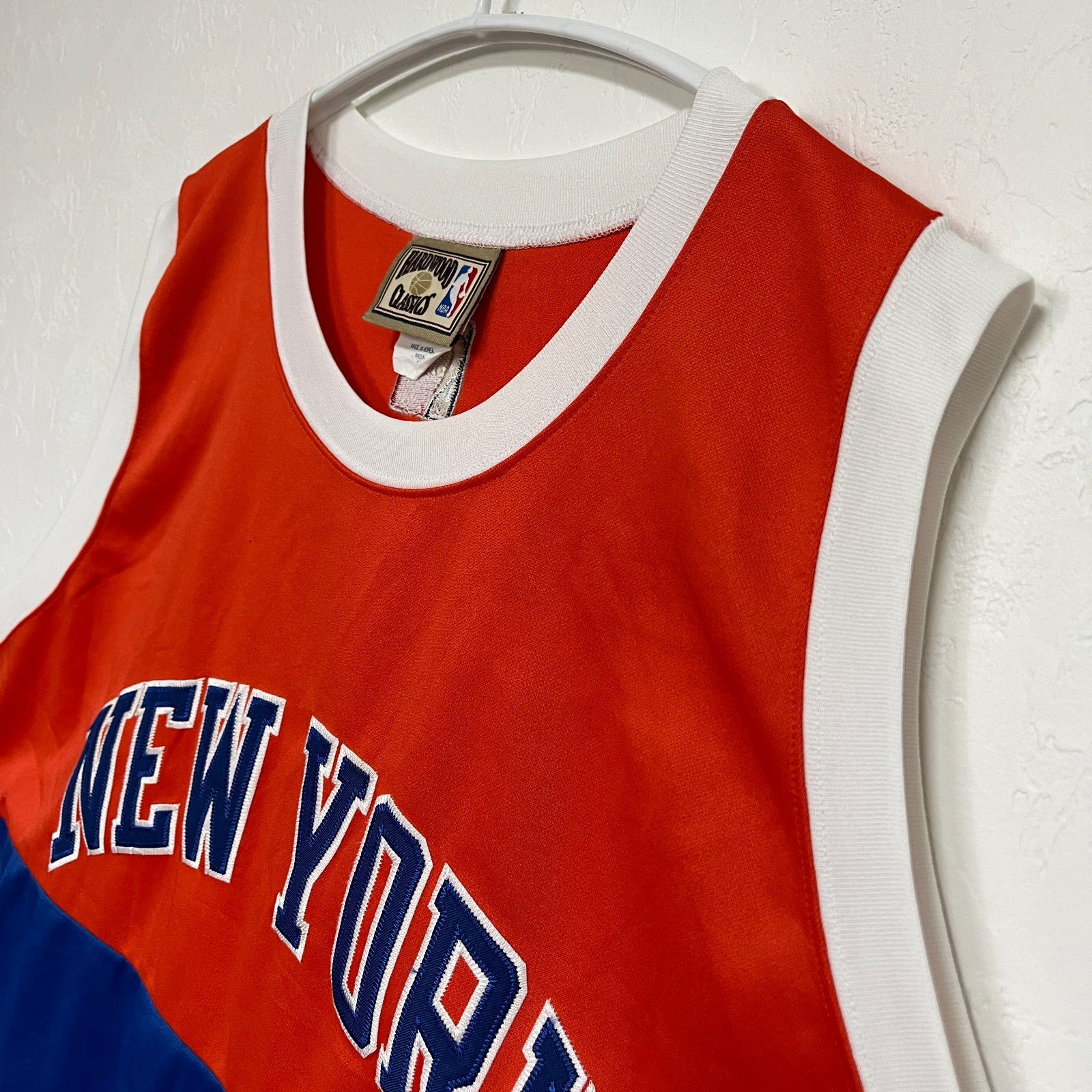 マジェスティック ゲームシャツ ノースリーブ NBA ニューヨークニックス/XL