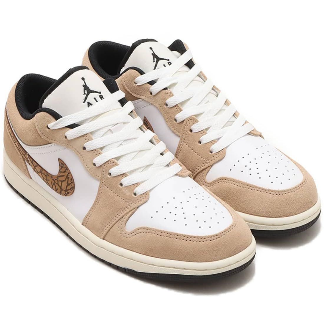 [ナイキ] エア ジョーダン 1 ロー SE AIR JORDAN 1 LOW SE ヘンプ/ホワイト/ブラック/ライトブリティッシュタン DZ4130-201 日本国内正規品 27 [ヘンプ/ホワイト/ブラック/ライトブリティッシュタン] [27.5