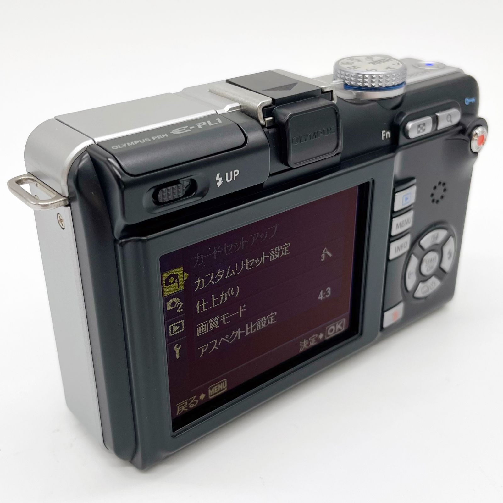 元 きの 上品 OLYMPUS オリンパス PEN Lite E-PL1 ボディ ブラック