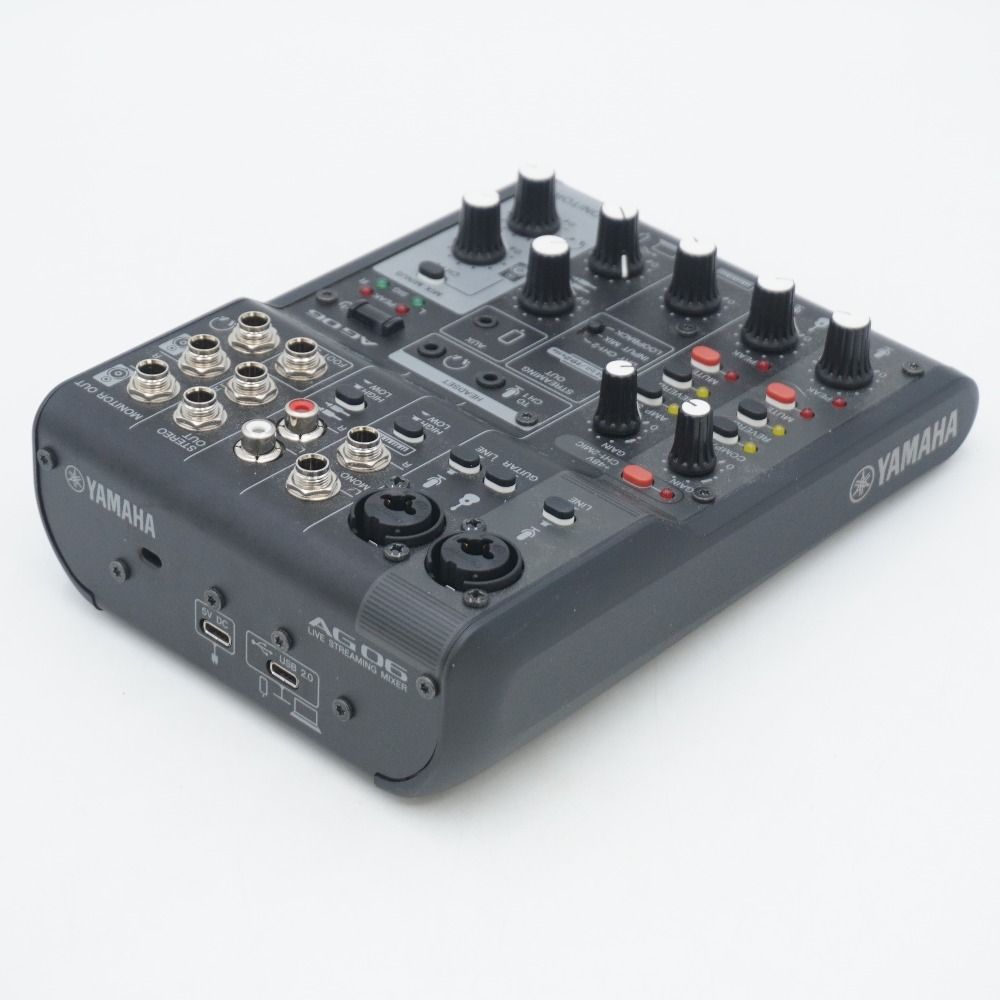 YAMAHA ヤマハ PC周辺機器 オーディオインターフェイス AG06MK2