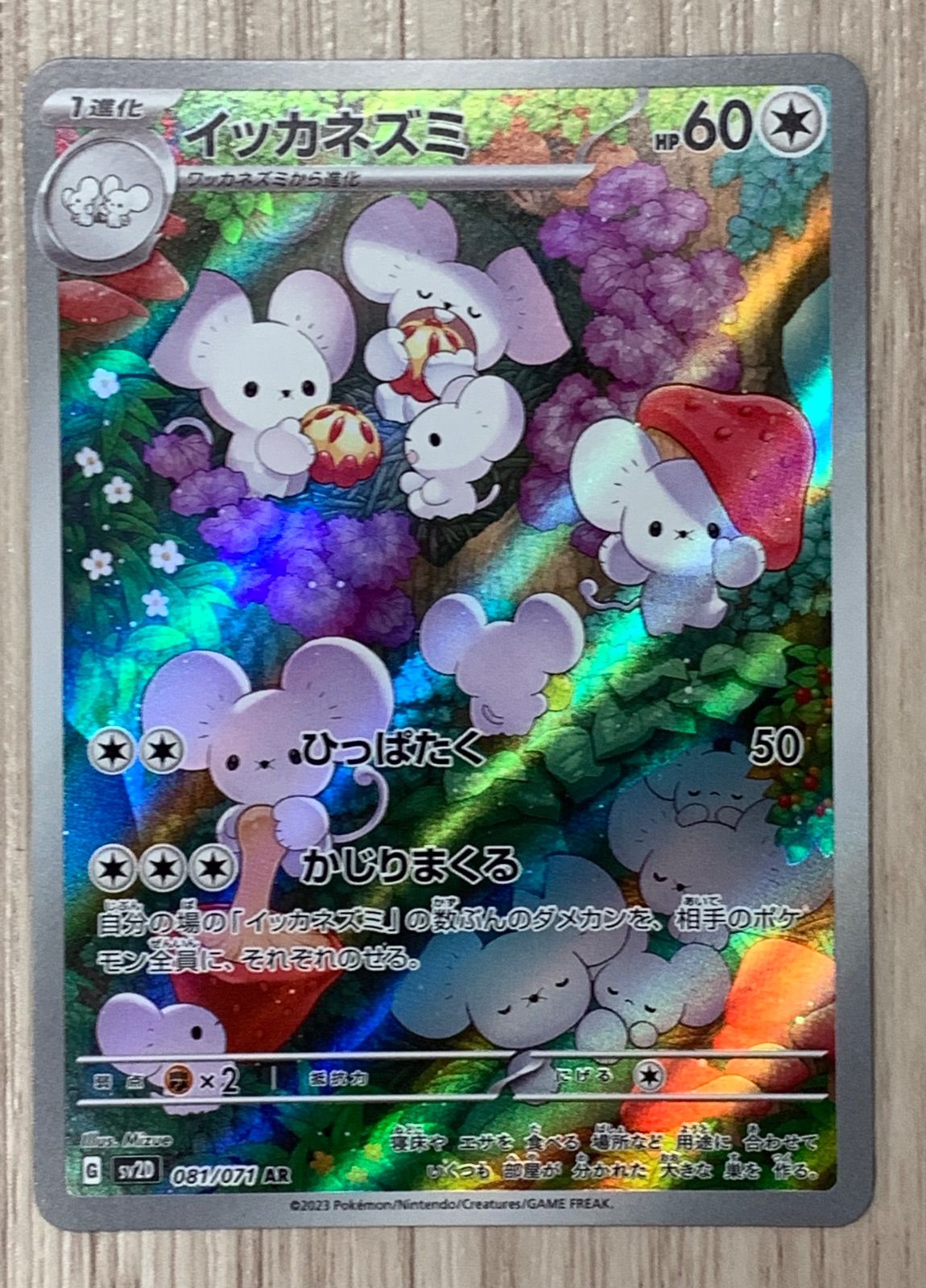 イッカネズミ AR (081/071) [sv2D] の通販・買取価格（ポケモン