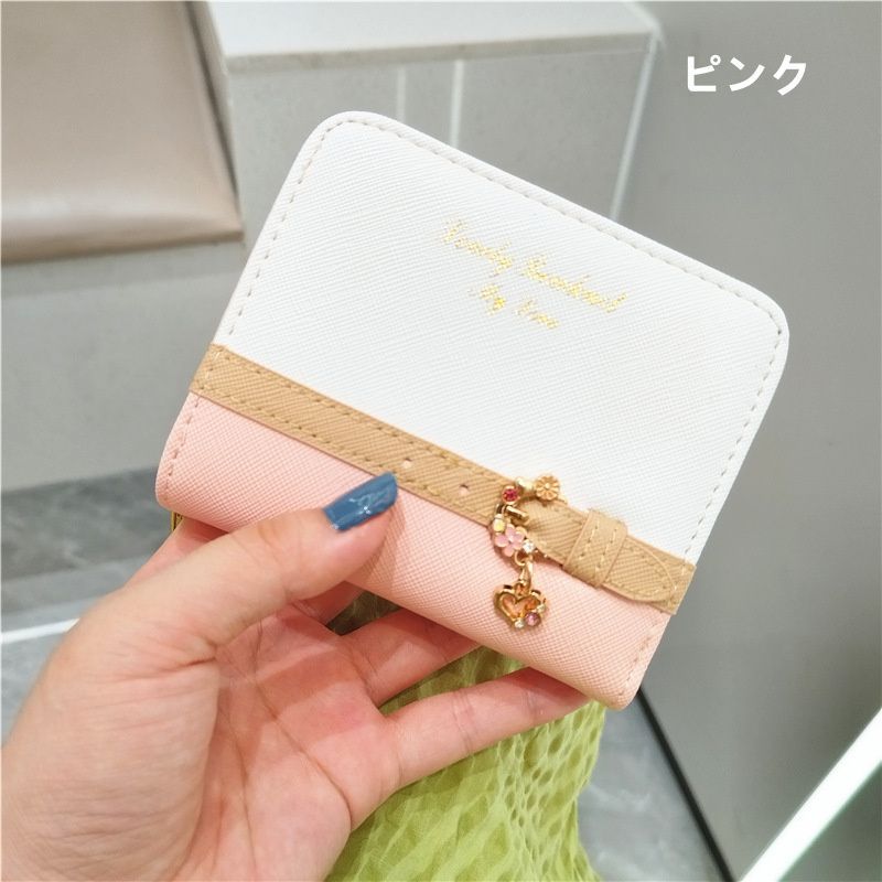 財布 レディース 二つ折り ラウンドファスナー 財布 女子