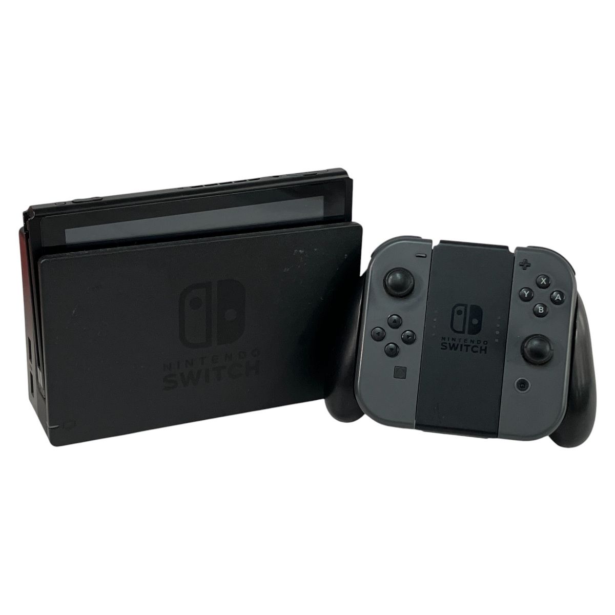 任天堂 HAC-001 -01 Nintendo Switch 本体 グレー ソフト3本セット 家庭用ゲーム機 N9959969