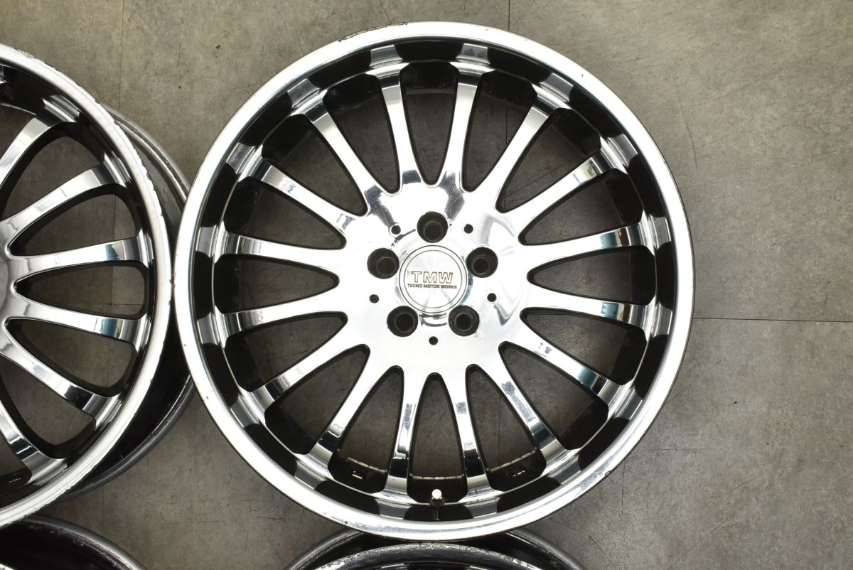 深リム ENKEI TECNO MOTOR WORKS TMW CE16-1 18in 7.5J 38 PCD100 4本セット プリウス ウィッシュ レガシィ テクノモーターワークス FFCRYSTALESIA_COM