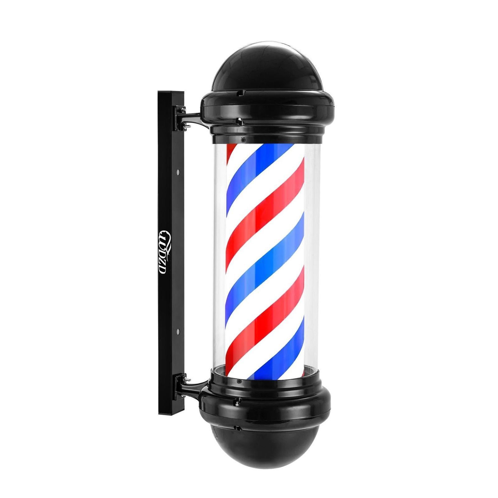 サインポール アウトドア Color:レッド WDZD 73 cm サインポール、赤ストライプ床屋