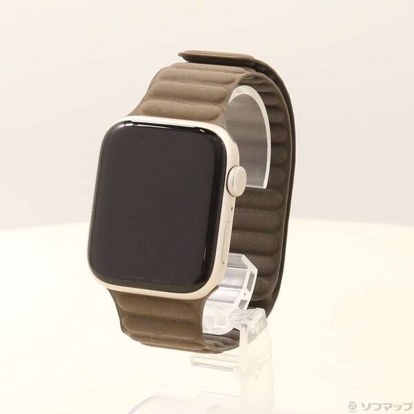 中古品〕 Apple Watch SE 第2世代 GPS 44mm スターライト 中古品〕 Apple Watch SE 第2世代 GPS 44mm スターライト