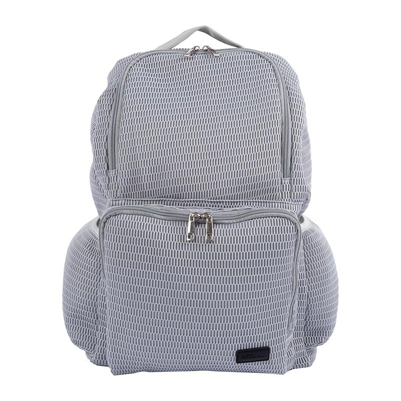 サインキングダム マザーズバッグ リュック 27L 大容量 自立型 メッシュ バッグ 保冷ポケット 撥水加工 軽量 多機能 リュック ママバッグ バックパック レディース 出産祝い 出産 準備 お祝い プレゼント