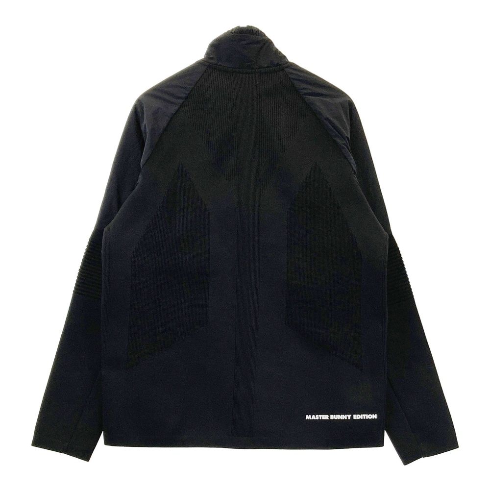サイズ 6 MASTER BUNNY EDITION マスターバニーエディション ニット切替 中綿ジャケット ブラック系 240101536303 ゴルフウェア メンズ ストスト