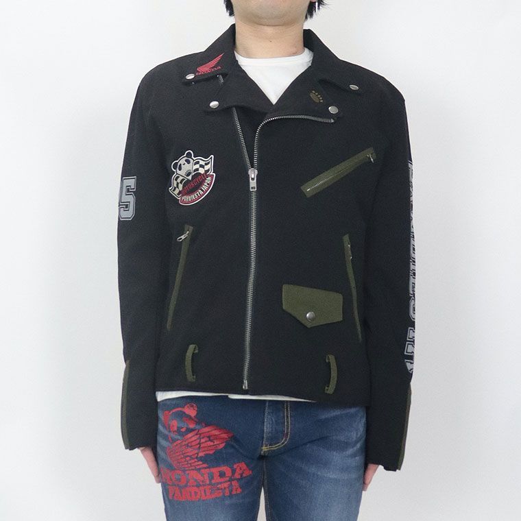 パンディエスタ× HONDA CT125 コットンライダースジャケット Lサイズ pnd533513-honda-rjk-top.jpg