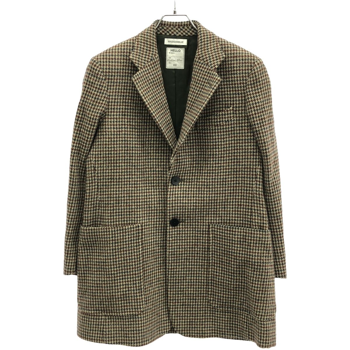 MADISONBLUE マディソンブ ツイード ロング ジレ MADISONBLUE マディソンブ ツイード ロング ジレ 高 品質