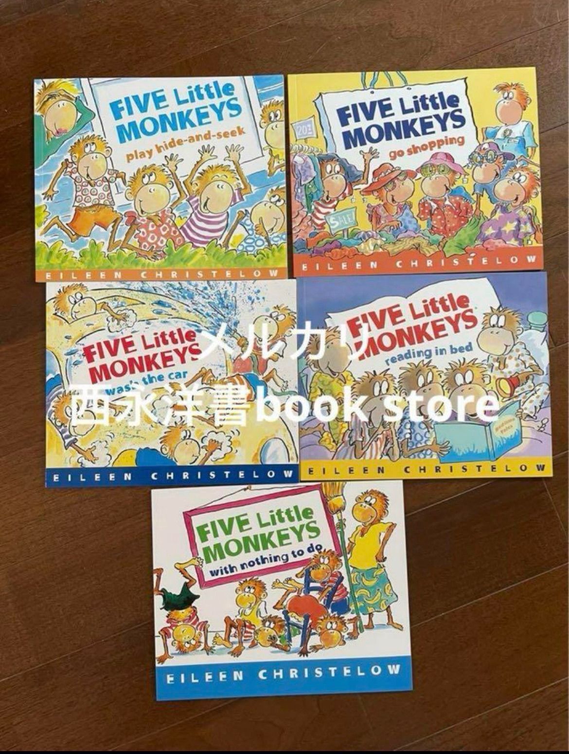 新品未使用】 Five Little Monkeys 絵本セット 全9冊 英語 子供