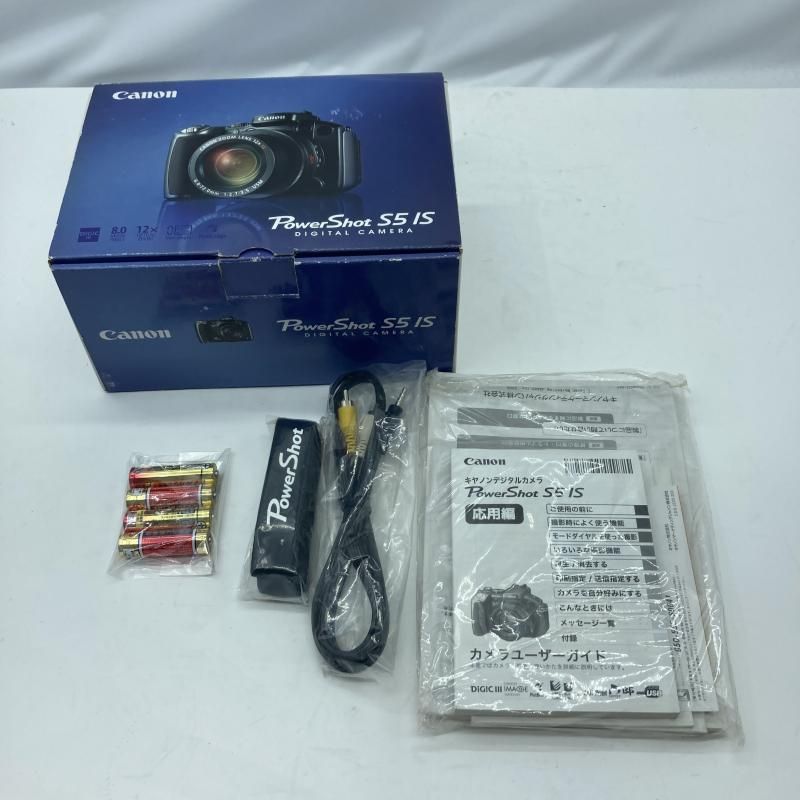 小売業者 【】CANON PowerShot S5IS LDZ01LLS87 コンパクトデジタル