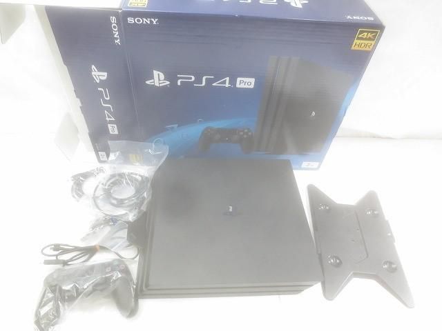 品 ゲーム プレイステーション4 PS4本体 Pro CUH-7200C ジェットブラック 動作品 き