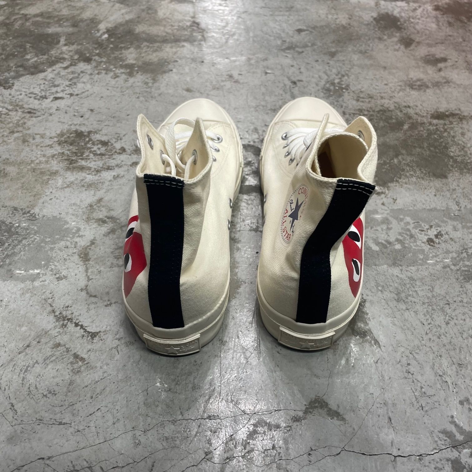 PLAY COMME des GARCONS Converse All Star Hi 1CK709 ハート