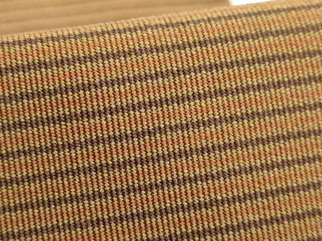 平和屋本店□極上 男性 西陣 河村織物 河村つづれ 角帯 共箱付き 逸品